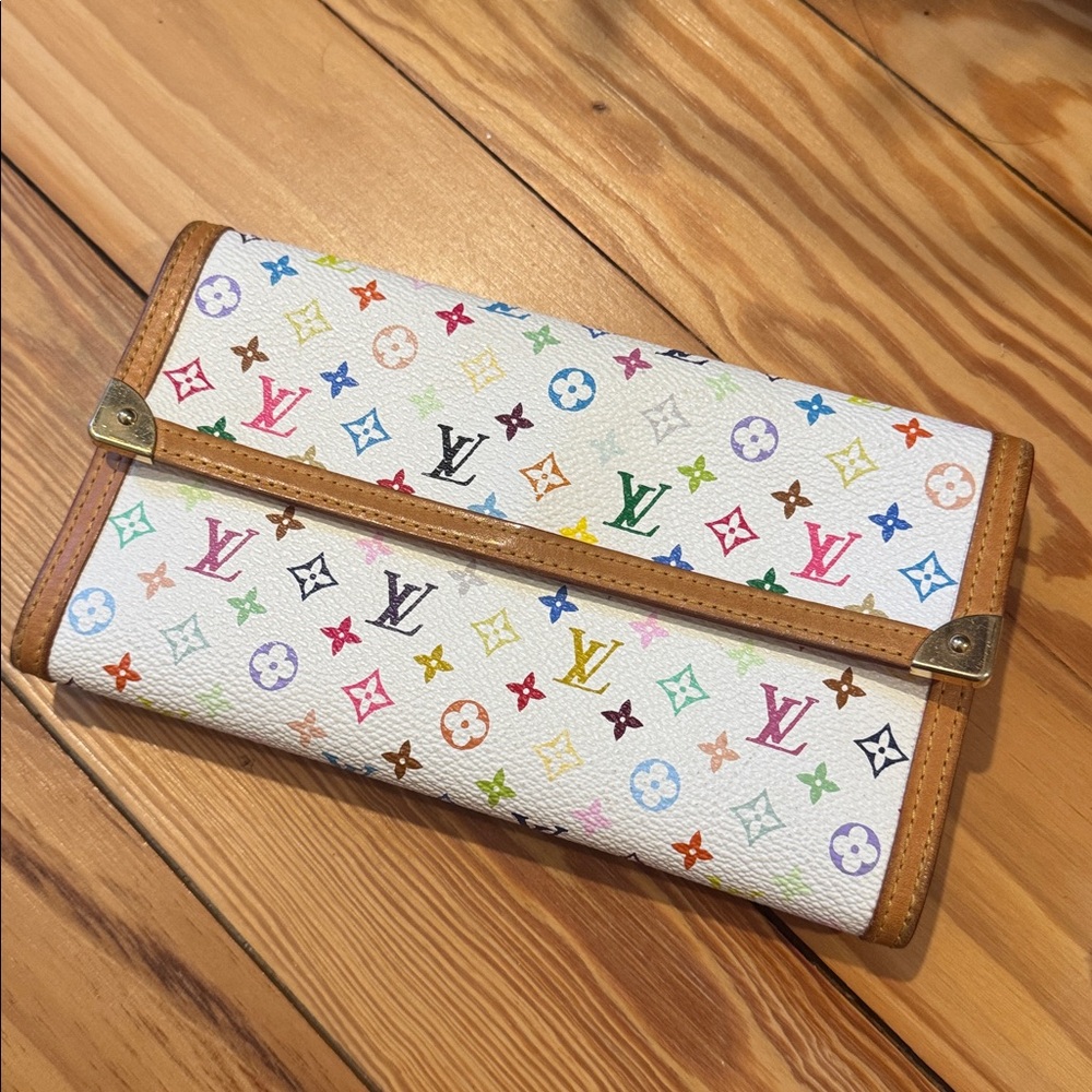 Louis Vuitton Colorful murakami Monogram Canvas Wallet